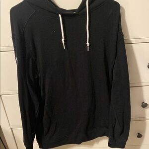 PINK Victoria's Secret Black Sweatshirt Hoodie